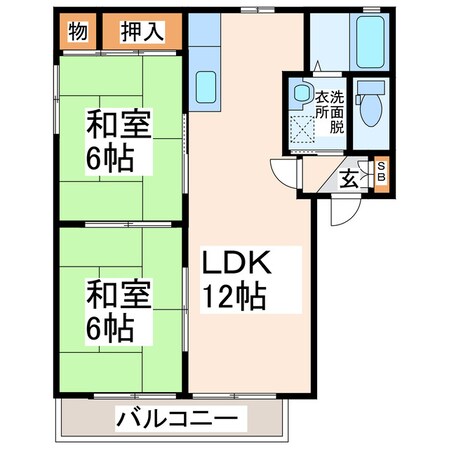 フォーレス向日葵の物件間取画像